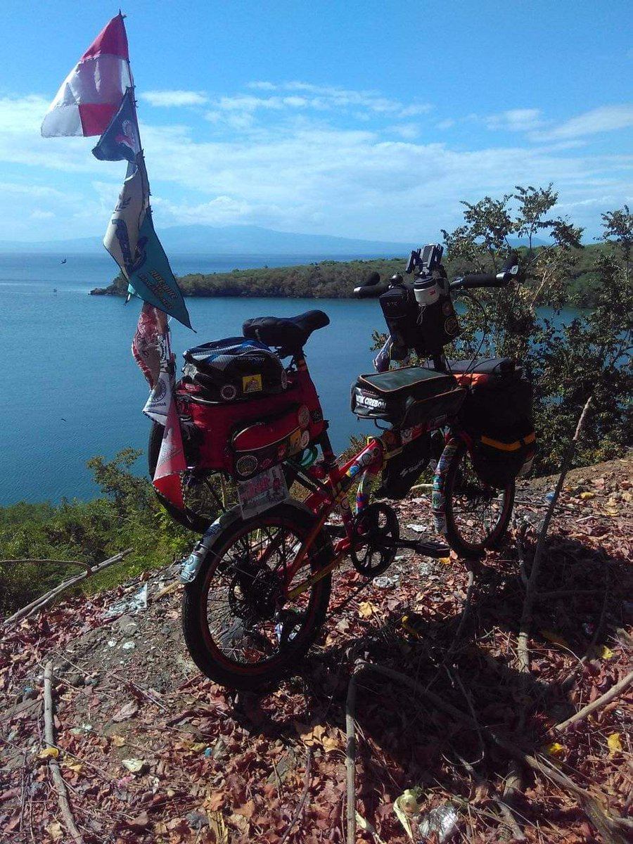 Dadihato1033's tweet photo. If I have free time, I also often go touring using my bicycle, I will cover quite a long distance, I have fun with this activity, I am usually accompanied by my friends who have the same hobby of cycling.
#GOORIDE $GOO https://t.co/ahL8V9iqDY