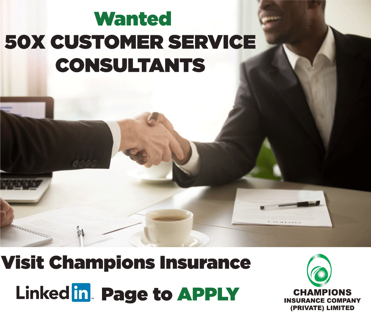 We are looking for 50x Customer Service Consultants to join the #CHAMPIONSTEAM Click the link below to apply today: linkedin.com/feed/update/ur…