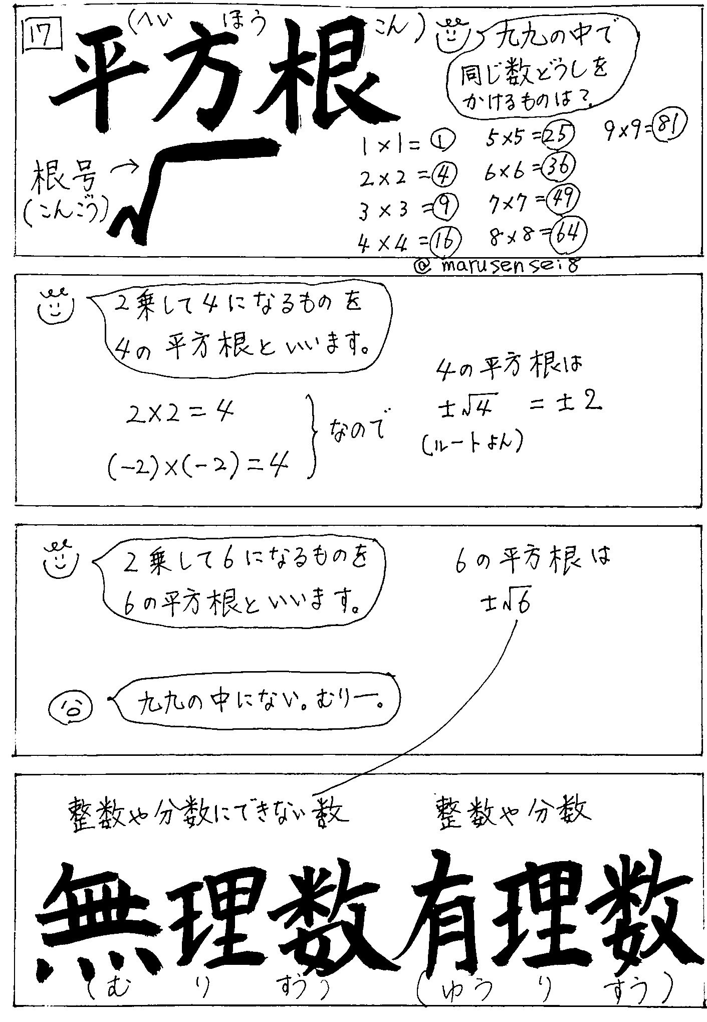 中学数学用語集 計算多め Twitter