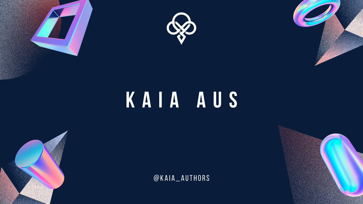 KAIA (AU)THORS tweet media