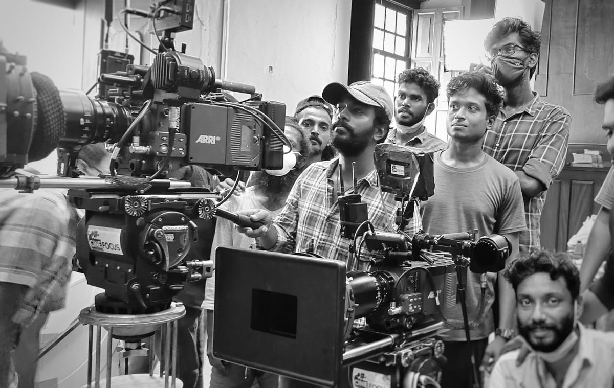DOP_Chandru's tweet photo. The joy and happiness of working with a great team is unmatched!
#Mahaveeryar coming to you soon!
#Dinesh #Kaali @Ligineldhoalias #VineethSugunan @Balajchandran @keerthiprathaban #VivekKumar
#Arri #AlexaSXT #AtlasOrion #Anamorphic #Cinematography #Cinema https://t.co/0FXr0hEXFi