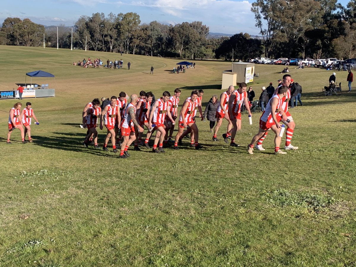 SATURDAY SCOREBOARD //

FOOTBALL

Low scoring opening half from pig park, signs look good early in a critical clash 
 
PROGRESS SCORE // Seniors H/T | CSU 2.9-21 trail Marrar 3.8-26
COMPLETE // Reserves | Marrar 10.6-66 def CSU 2.4-16