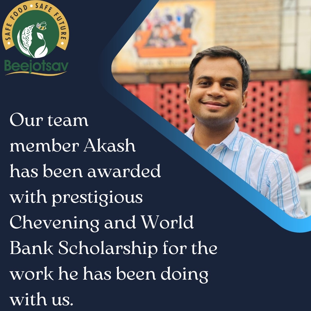 Akash, who has been working with us since 2013 is selected for the prestigious Chevening Scholarship and World Bank Scholarship to pursue a master's in Food &amp; Development at the <a href="/IDS_UK/">Institute of Development Studies</a>
We wish him luck in his future endeavours.
@Im_DrEr_Akash <a href="/CheveningFCDO/">Chevening Awards🇬🇧</a> 
#ChosenForChevening