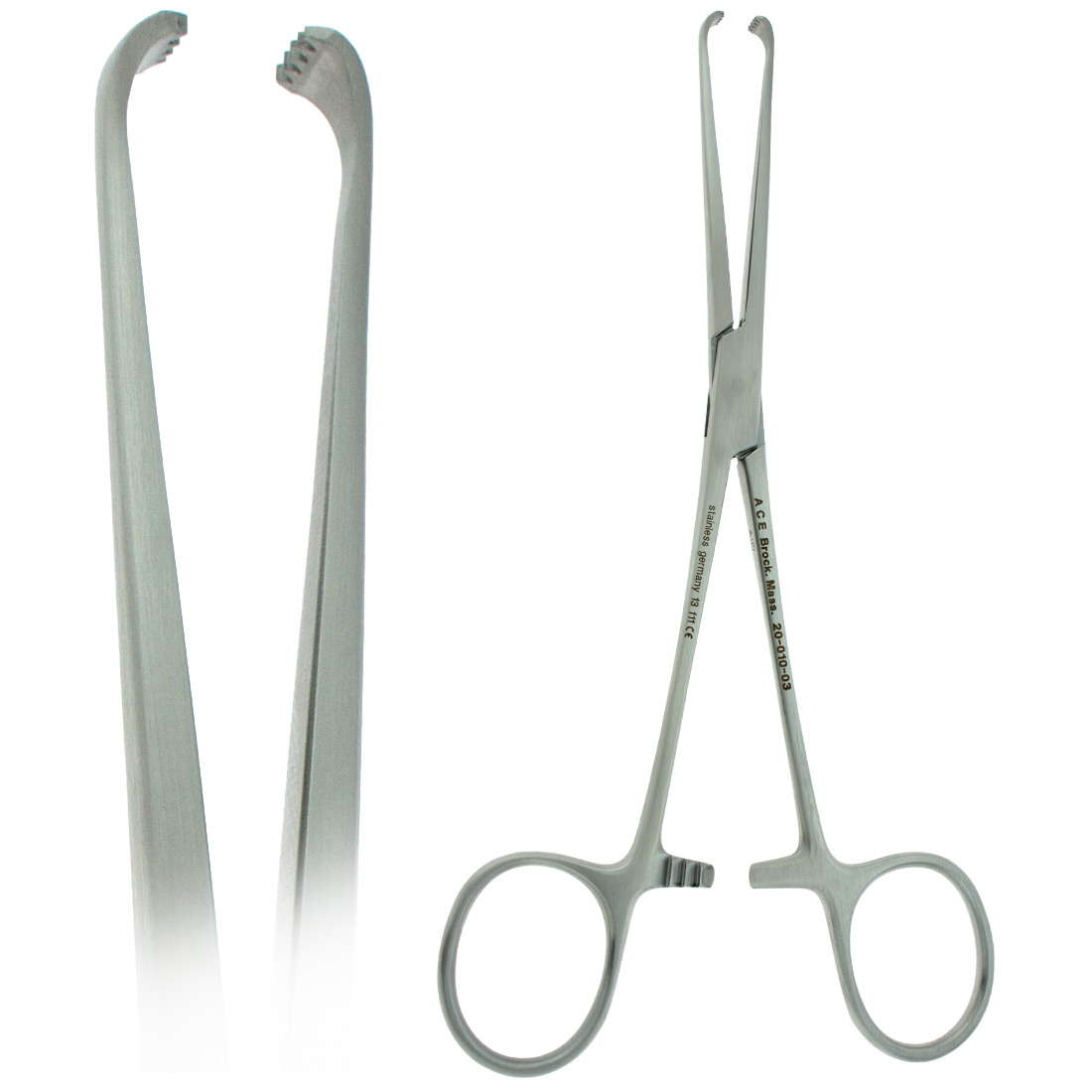 🧵regarding Allis forceps:

What they're used for, some of the history, including why their design was probably a misunderstanding, and why they're not even like other Allis forceps, much less like Babcock forceps, which are something else entirely.