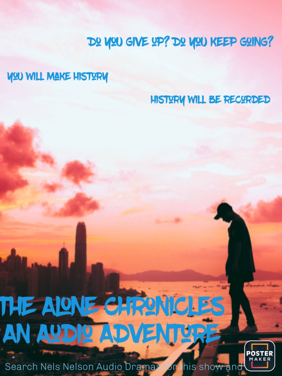 AudioNels's tweet photo. The Next audio drama coming up over on Nels Nelson Audio Dramas (wherever you get your #podcasts) The Alone Chronicles coming late summer 2022!!! 

Also at Nels Nelson Audio Dramas Season 2 of Mountain Mysteries will be rolling out episodes in the next few weeks! https://t.co/2VbJP7aXSD