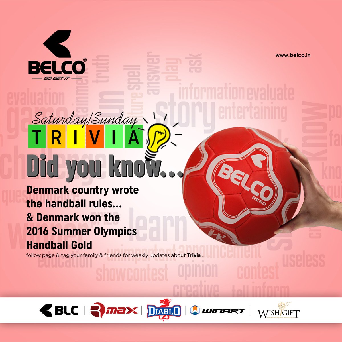 belcosports_'s tweet photo. Did you know...
Denmark Country wrote the handball rules & Denmark won the 2016 summer Olympics Handball Gold
#denmark #denmarklife #handball #Rules #2016 #Summer #Olympics #gold #Post #viral #viralpost #trending #trend #handball #handballs #sports #handballpassion #ball #balls https://t.co/ALYJCKpavE
