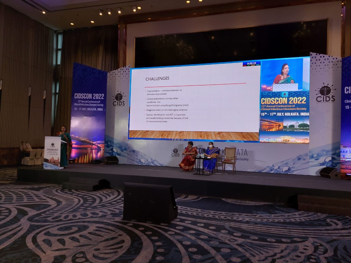 CidsIndia's tweet photo. Session on Nocardiosis @ CIDSCON2022
#CIDSCON #IDTwitter https://t.co/vnGTgBmgoD