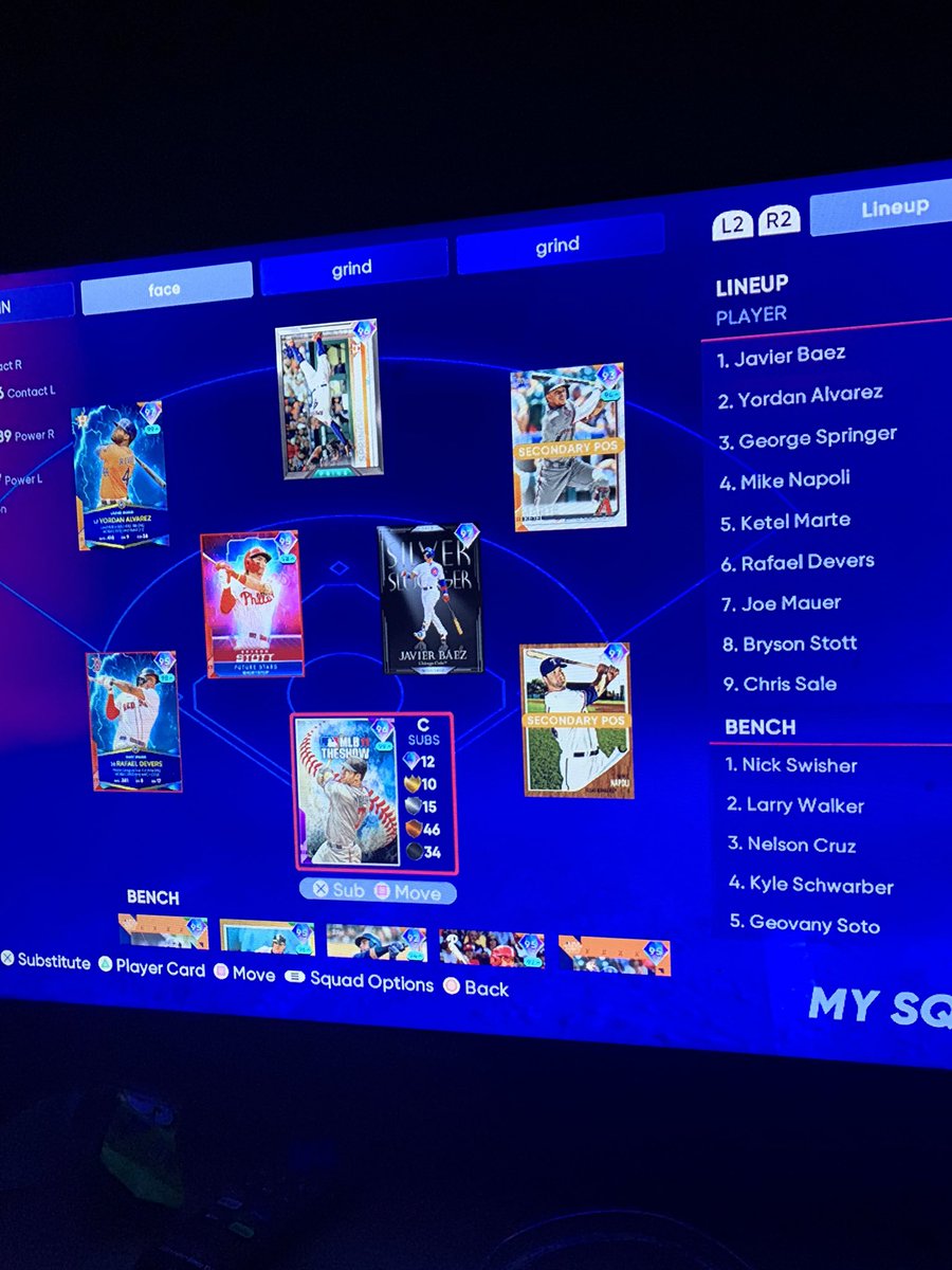 bro69stop's tweet photo. @MLBTheShow Hi could I make better https://t.co/CraXIddtlx