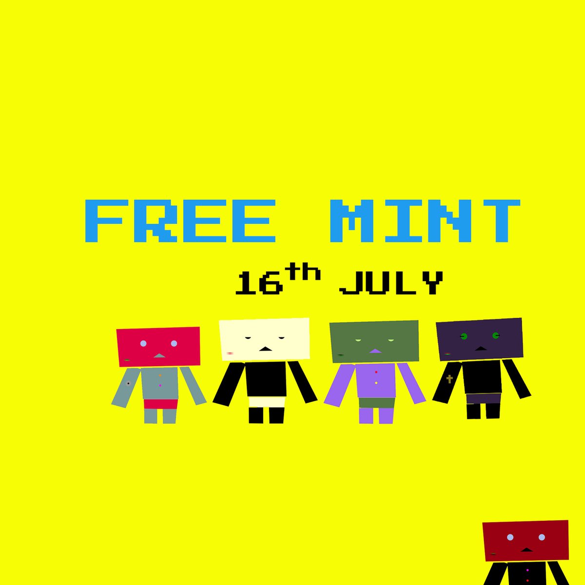 FREE MINT !!!!

Website : onchainbots.com
Etherscan:etherscan.io/address/0xbd5c…
Opensea:opensea.io/collection/onc…

 #FreeMint #NFT #NFTs #NFTProject #NFTGiveaways