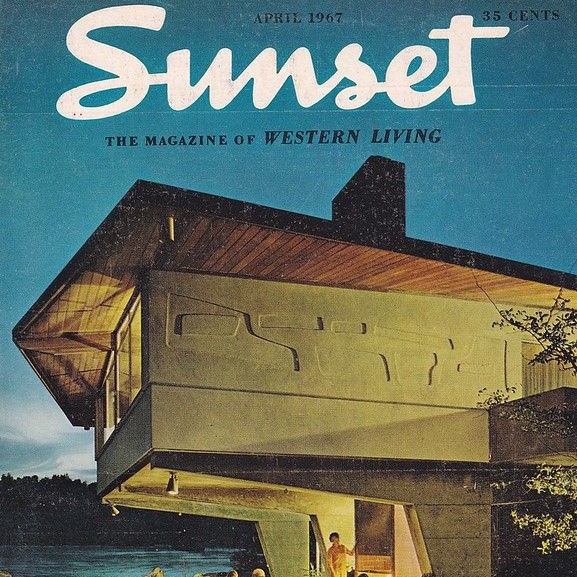 EichlerNetwork's tweet photo. On the 12th anniversary of his death, we remember Bill Lane, the #SunsetMagazine editor who won over everyday Californians with images of mid-century modern. Read "Bible of the West" on #EichlerNetwork: https://t.co/PpnjT6RKF7 https://t.co/ecvTfMHAff