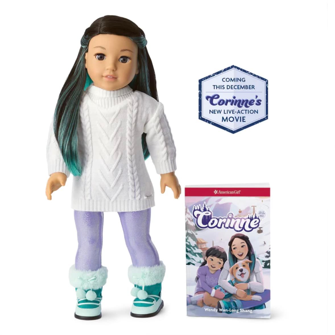 sherandowc's tweet photo. 2022 American Girl Doll of the Year 
“Corrine” 
Cheer Uniform Will say “SHERANDO” 
One of the many prizes you could take a chance to win at the Annual SHERANDO Warrior Club BINGO! https://t.co/d9qO07BZdi