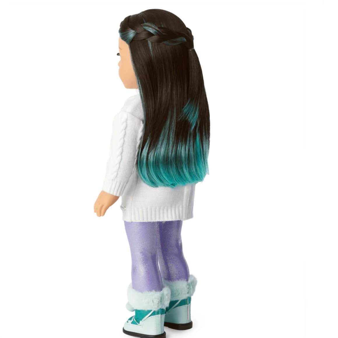 sherandowc's tweet photo. 2022 American Girl Doll of the Year 
“Corrine” 
Cheer Uniform Will say “SHERANDO” 
One of the many prizes you could take a chance to win at the Annual SHERANDO Warrior Club BINGO! https://t.co/d9qO07BZdi