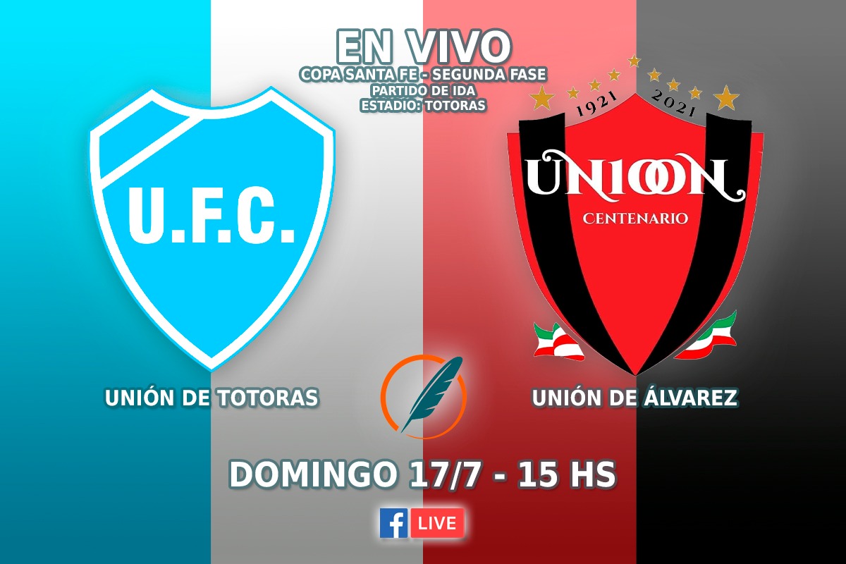 ConclusionRos's tweet photo. ⚽
Este domingo desde las 15, viviremos el partido de ida de la segunda fase de la #CopaSantaFe, donde Unión de Totoras recibe a Unión de Alvarez.

#futbol #santafe #deporte #vivo #trasmision #conclusion #diarioconclusion https://t.co/EI6ipGcKDv