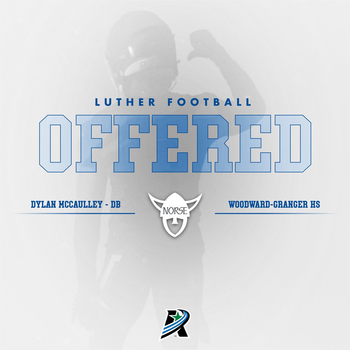Excited and thankful for the offer to play football at Luther College! Thanks <a href="/CoachTroche56/">Joe Troche</a> <a href="/Coach_Cooper4/">Keanon Cooper</a>  for this opportunity!  <a href="/LutherFootball/">Luther Football</a>