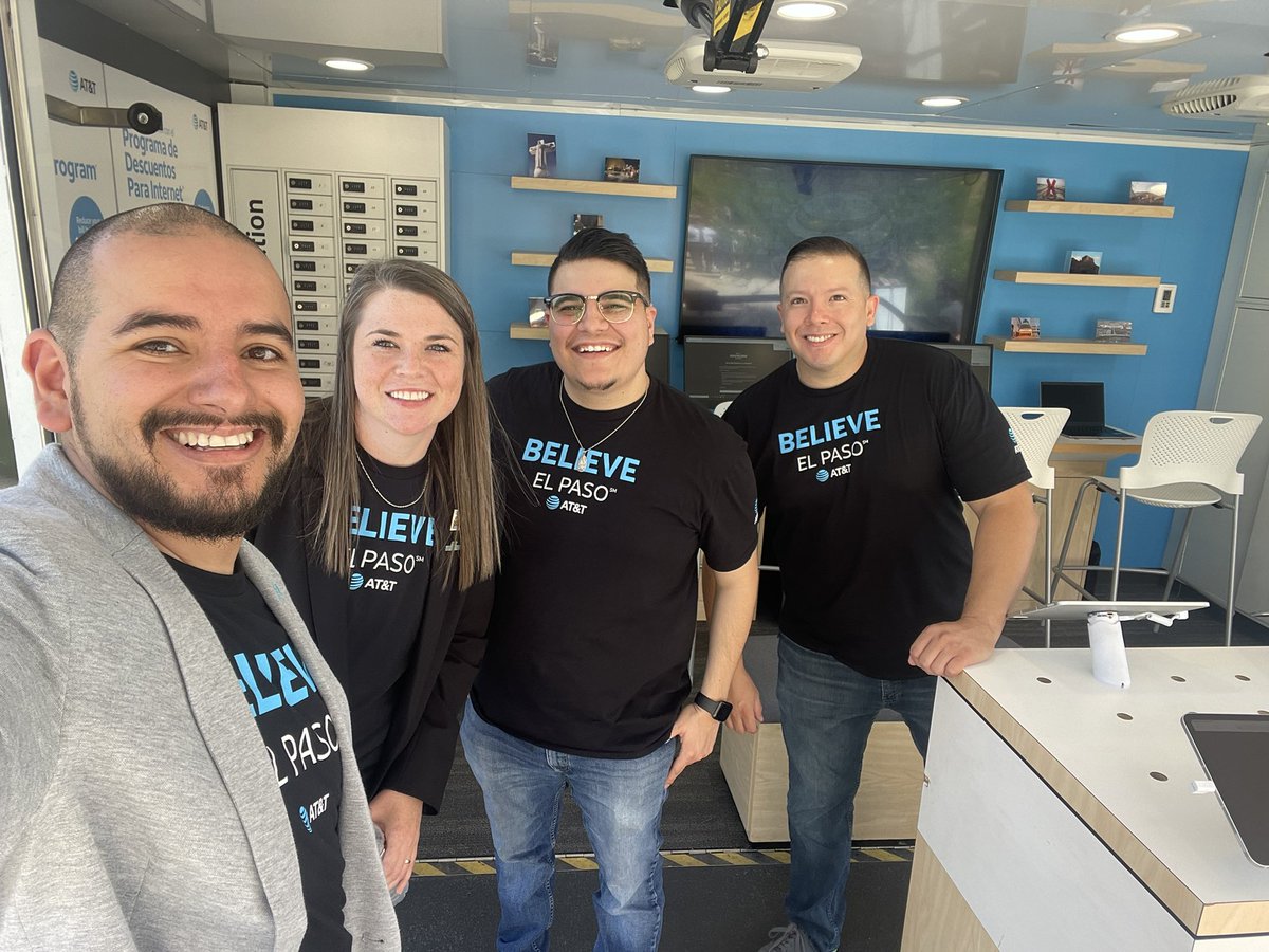 Richard Puente (@silverlogic) on Twitter photo Super excited to bring Believes El Paso to our beautiful city! We will use this to bridge the digital divide in our community using this high tech mobile technology lab! Cannot wait to make an impact! #DigitalDivide <a href="/NTX_Market/">The NTX Market</a> #LifeATT <a href="/ATTimpact/">AT&T Impact</a> #togetherforelpaso Super excited to bring Believes El Paso to our beautiful city! We will use this to bridge the digital divide in our community using this high tech mobile technology lab! Cannot wait to make an impact! #DigitalDivide <a href="/NTX_Market/">The NTX Market</a> #LifeATT <a href="/ATTimpact/">AT&T Impact</a> #togetherforelpaso