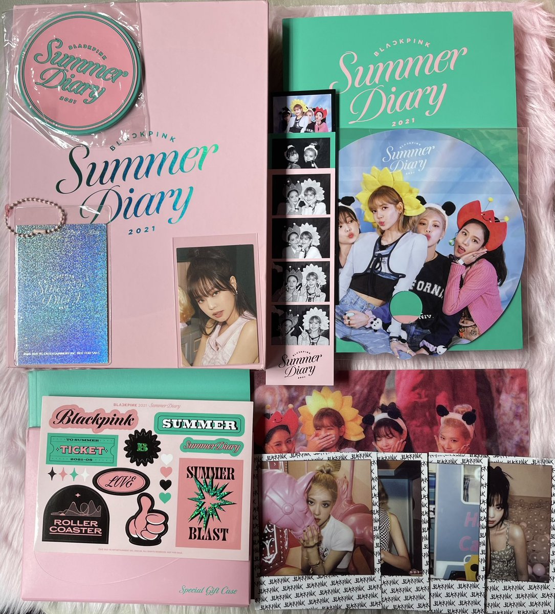 Kchingu_MerchPH's tweet photo. [WTS/LFB]

Blackpink Summer Diary in Everland ✨

✅ 2550 all in + LSF
✅ Official and complete inclusions (Jennie PC)
✅ Onhand and ready to ship
✅ Mint Condition

Message me for more photos and Videos🙂

MOP: Gcash/BPI
MOD: SDD/GGX/SCO

🏷 ROSÉ JENNIE LISA JISOO SDIE https://t.co/0COCE9bjBp