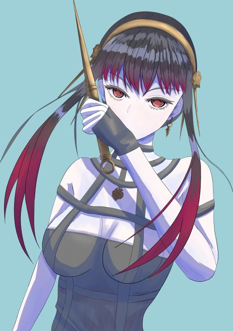 これは戦う時の顔のヨルさん

#ヨル・フォージャー  #絵柄が好みって人にフォローされたい #SPY_FAMILY #スパイファミリー 