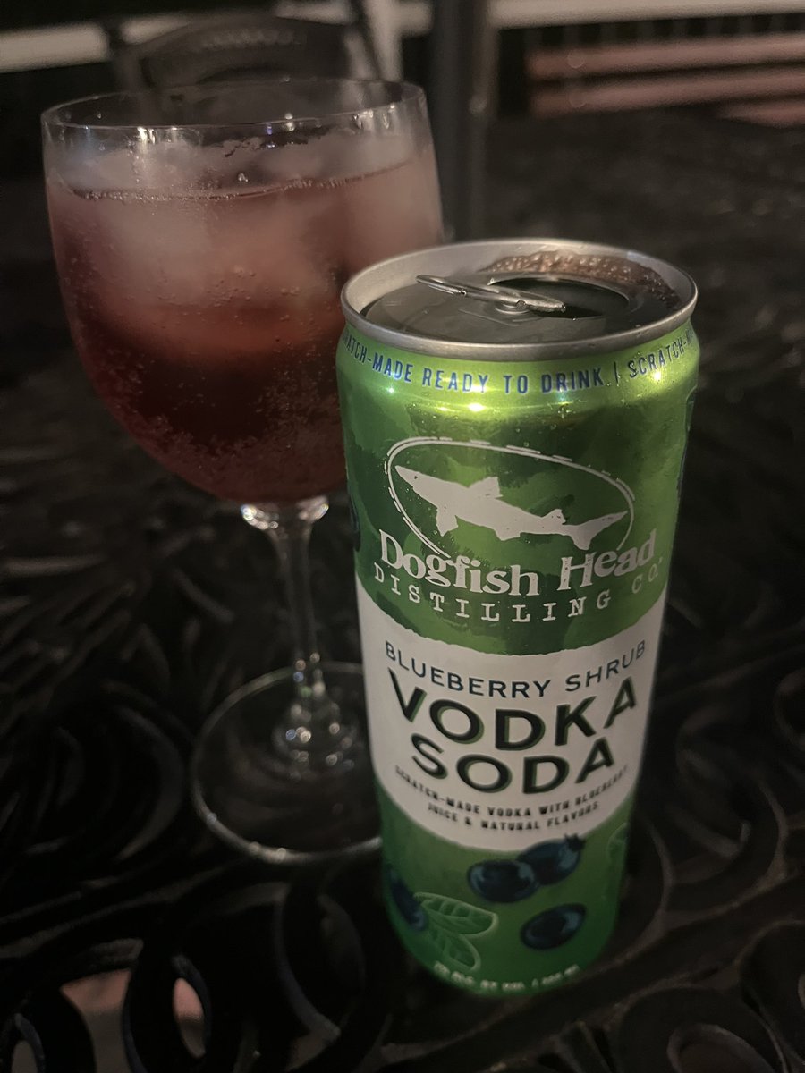 when the bottle of fancy wine you open with your husband on a rare night off is absolute garbage. <a href="/dogfishbeer/">Dogfish Head Brewery</a> blueberry shrub to the rescue!