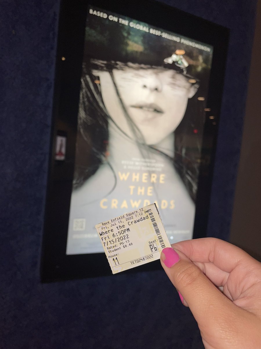 Adidsomthingbad's tweet photo. 10/10 so good!!! #Readthebookfirst
@taylorswift13 @taylornation13 @CrawdadsMovie https://t.co/rEVTmnsHvV