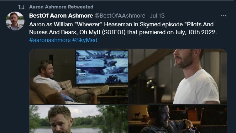 BestOf Aaron Ashmore tweet media