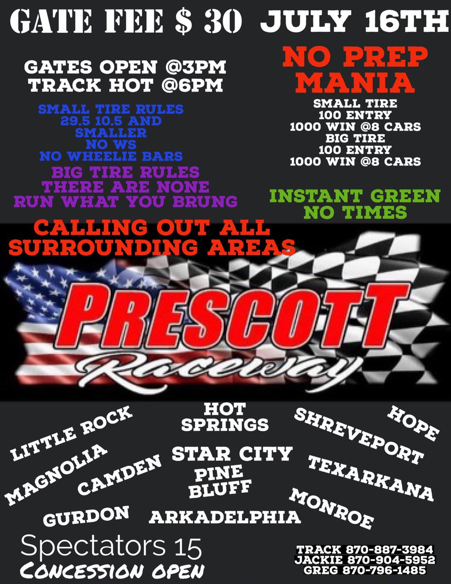 Prescott Raceway tweet media