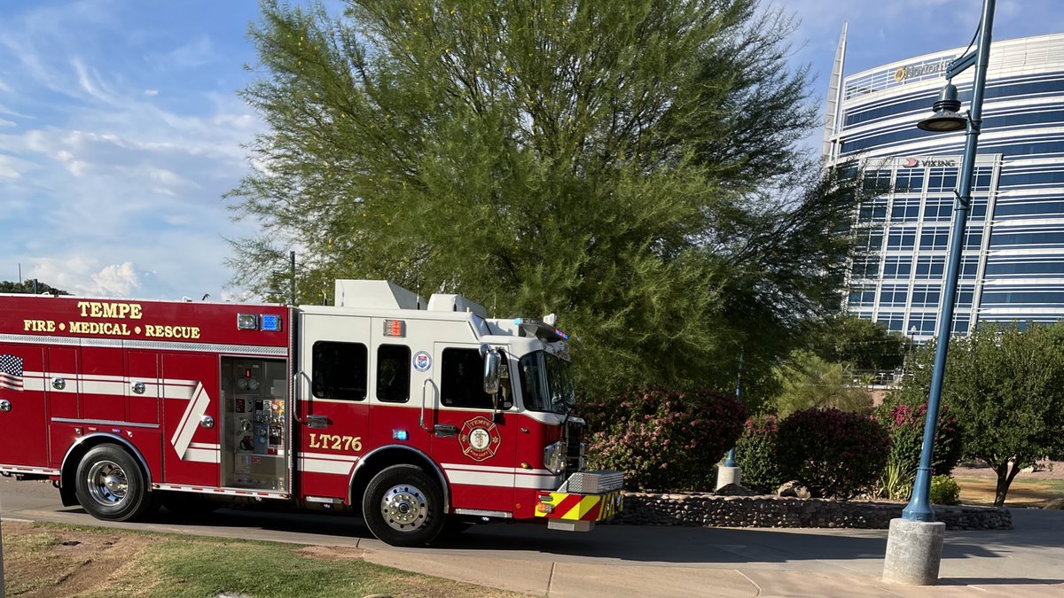 During our heat relief efforts today, my friend Mike had a seizure &amp; heat stroke.

It was very scary. This is truly a crisis &amp; it’s VITAL that we take emergency action for our community!

People are dying in our state EVERY DAY from this heat.

Share water. Check on folks. Plz ❤️