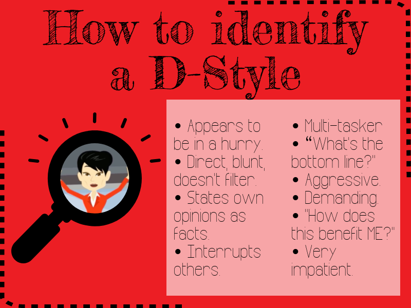 DiscoverToGo's tweet photo. DISC RECAP: THE D-STYLE #disc #discoverprofiles #discstyles #discprofiling #discprofiles #behavior #behaviour #discreporting https://t.co/zSYdep70rK
