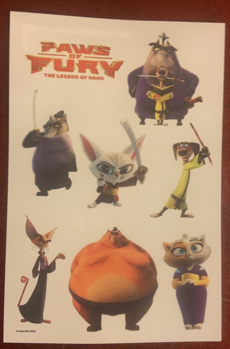 SuperNaruto10's tweet photo. Paws Of Fury: The Legend Of Hank movie 2022🙌😍🤩🎥❤️🤣🐶🐱⚔️

#PawsofFury #pawsoffurysweep #movie #MovieReview #MovieTwitter #MovieNews #Nickelodeon #Paramount #tattoo #AMCTheatres #flyingtigersentertainment #align #gfmanimation #xbwinkanimation #staraniventure #cinesite https://t.co/P6qhlE4IRR