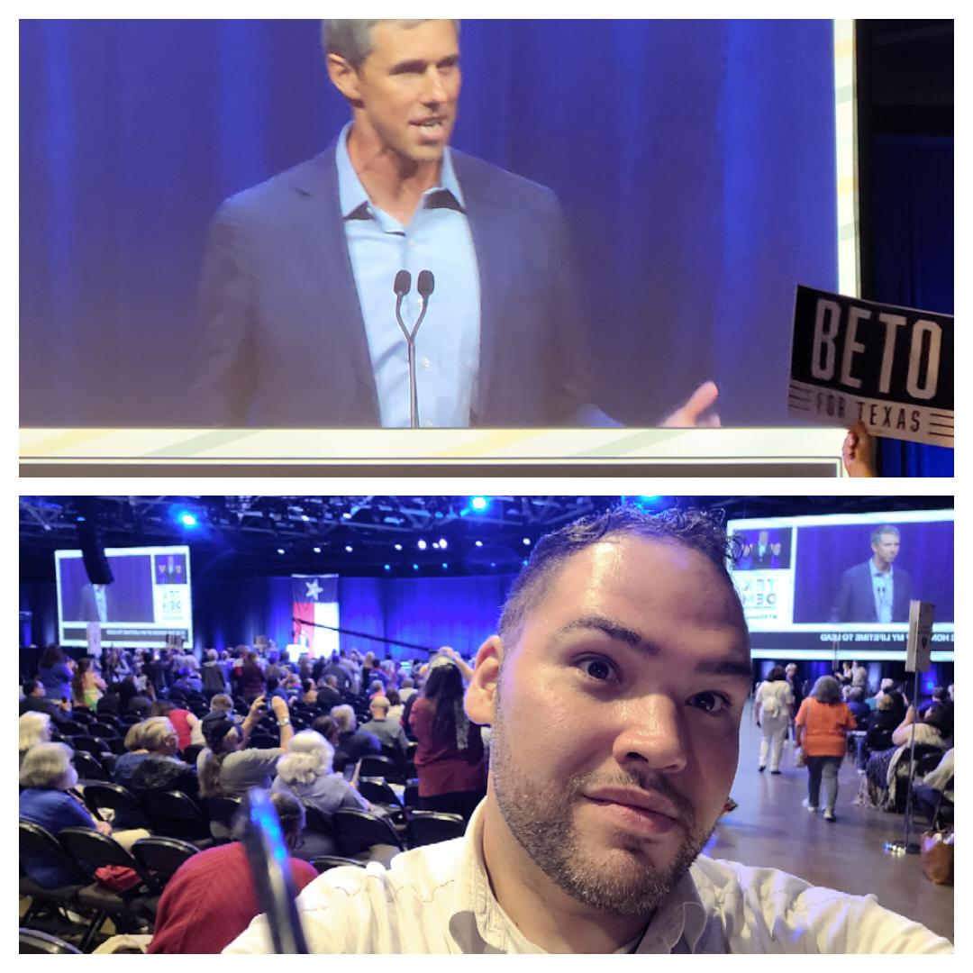 With the next Governor of the State of Texas! 'Greg Abbott is chaos. He is corruption. He is cruel. And he is incompetent. But he is not Texas. And he is not us.' @BetoORourke #TXDEMS22 @texasdemocrats