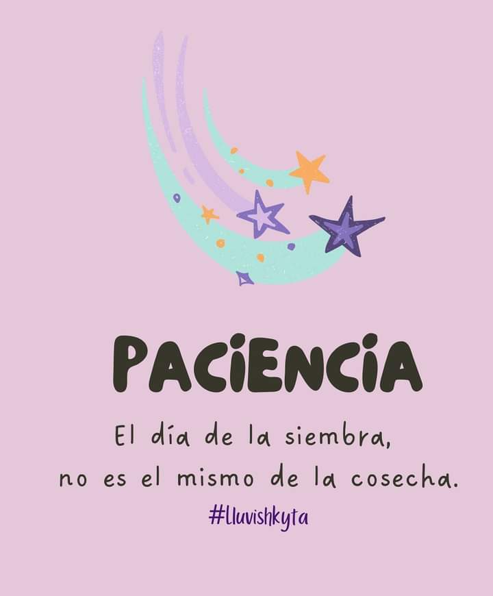 #Paciencia siempre positivas