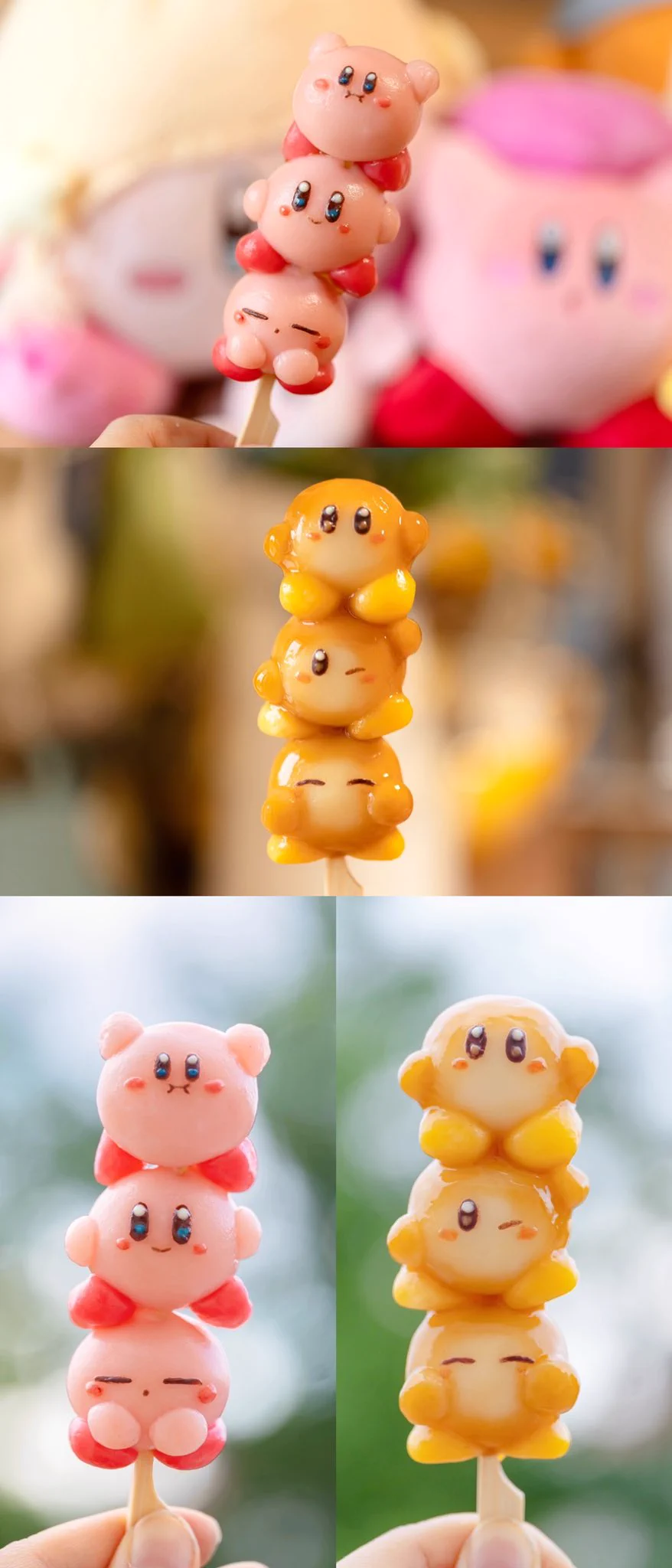 カービィとワドルディがみたらし団子に！？食べるのもったいない激カワカービィスイーツ♡