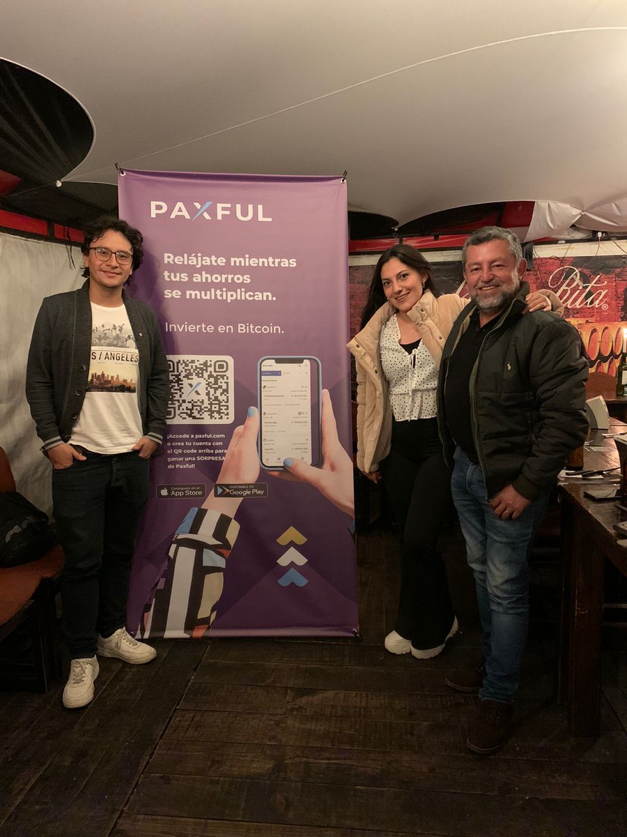 bynathymonroy's tweet photo. Aprendiendo y disfrutando tiempo VALIOSO!!! con @paxful_LATAM y noches de Bitcoin. https://t.co/fxKBJyHOuG