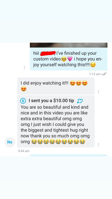 recent custom video praise💘 https://t.co/4UDjeodggH