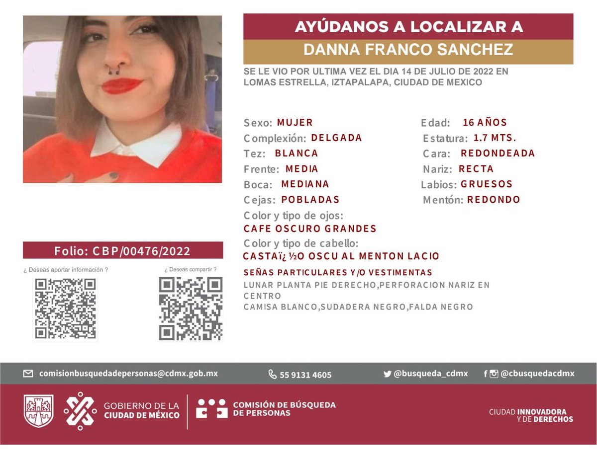 Es la nieta del periodista Moises Sánchez Limón ojalá podamos apoyarle, Moisés es mi amigo, ayúdenme difundiendo por favor