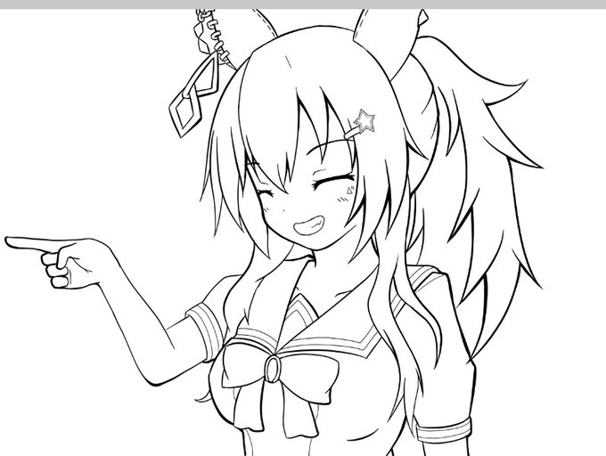 中々可愛くヘリオスが描けたぞ😮 