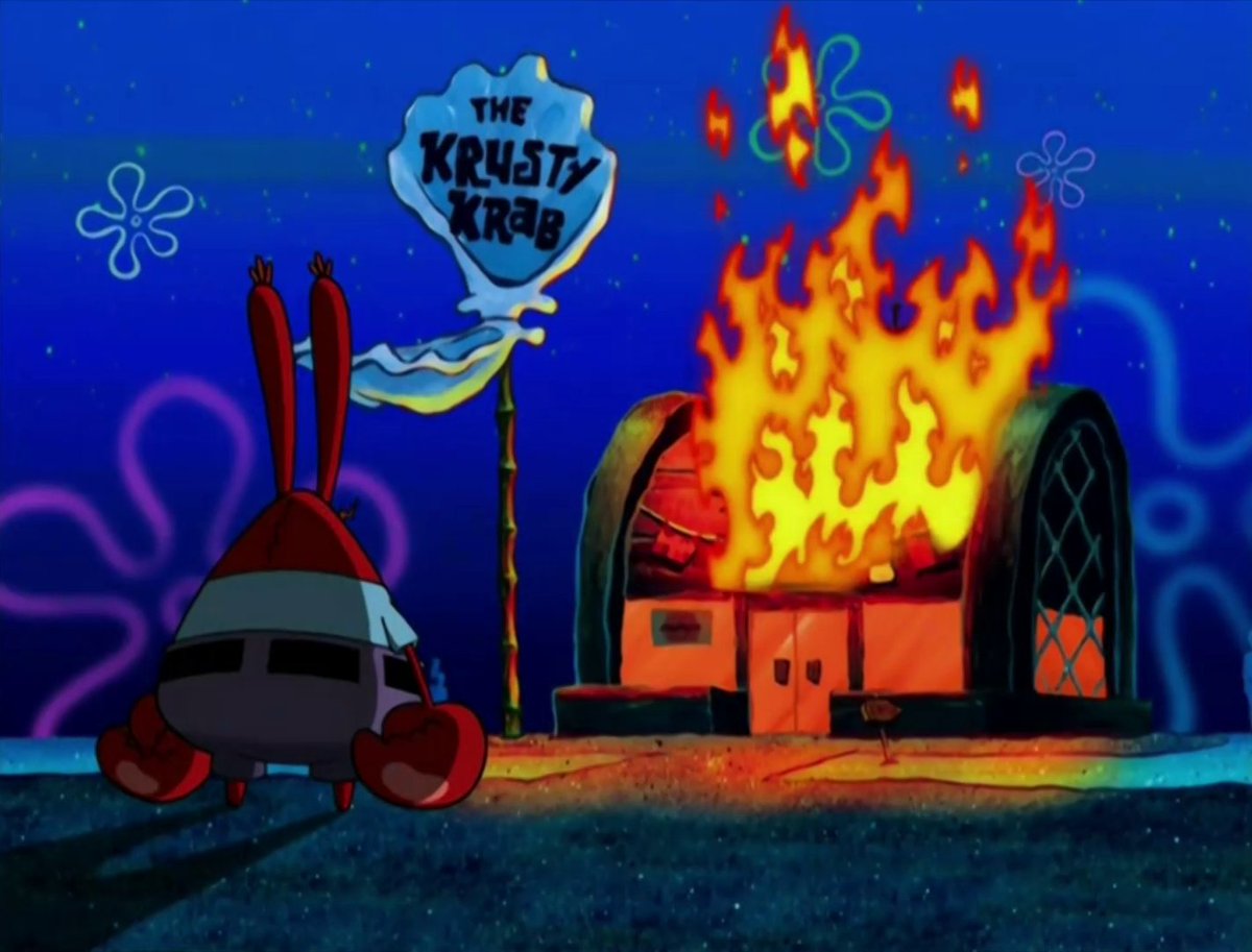 SbFramesInOrder's tweet image. SpongeBob SquarePants - Season 5 Episode 23 - Frame 163 out of 712