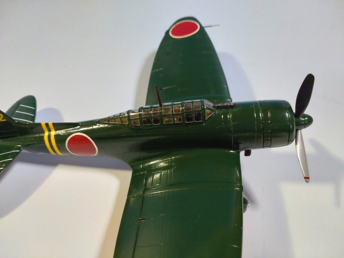 solid_model's tweet image. 99式艦上爆撃機22型
縮尺 1/58