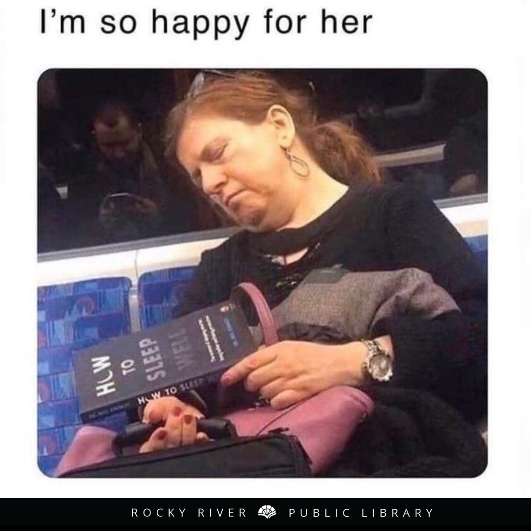 RRPL's tweet photo. Sometimes a good book keeps you up, and other times it helps you sleep. Goodnight readers. #goodnightreaders https://t.co/jTjsL4NU5U