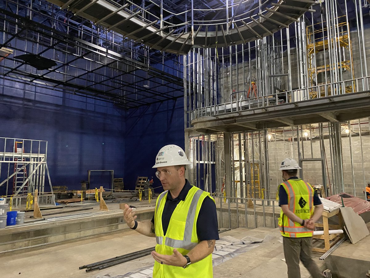 Excited to see the remarkable progress made since the May 2021 groundbreaking <a href="/CainCenterArts/">Cain Center for the Arts</a>. It's going to be transformational💫 <a href="/TownofCornelius/">Town of Cornelius</a>