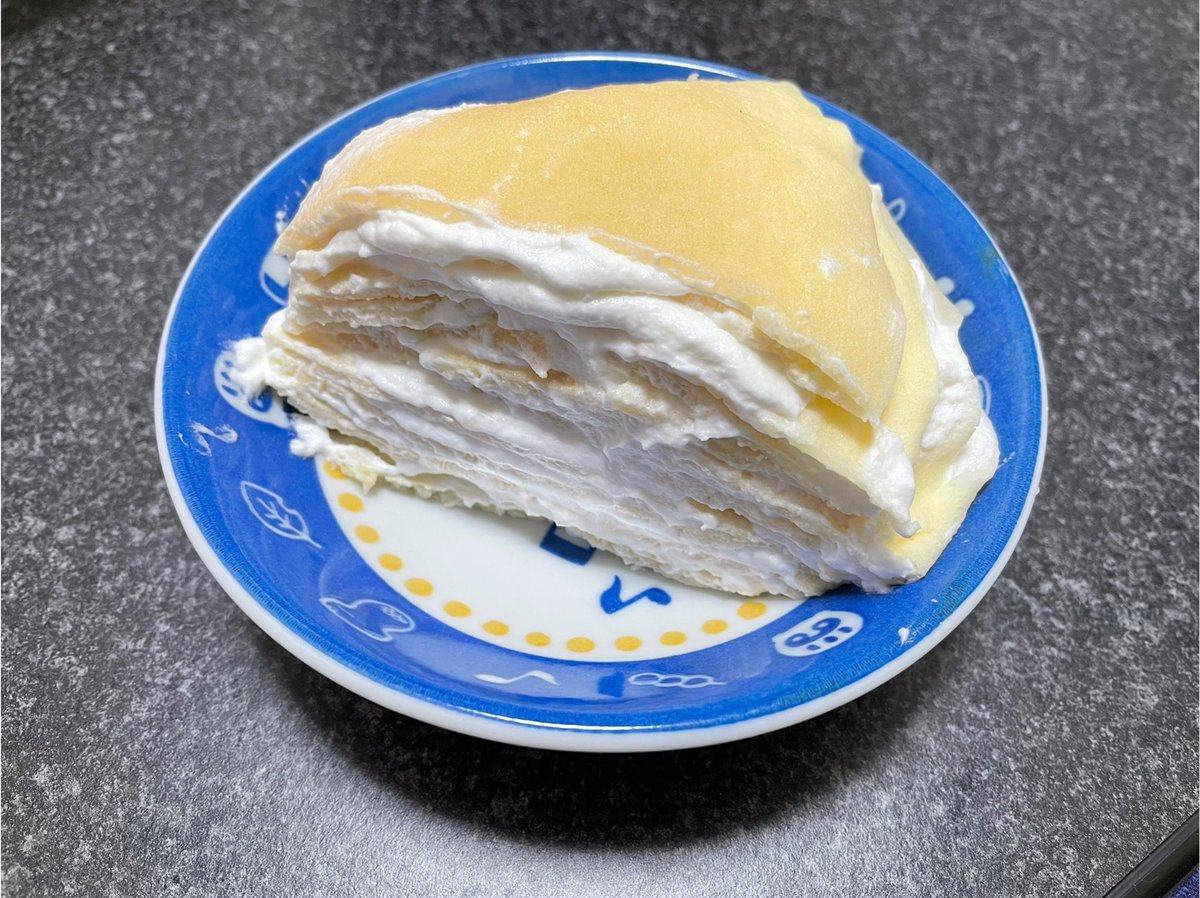 Miya3__'s tweet photo. やむやむのミルクレープうめぇ〜 https://t.co/ls28XXj3Jx