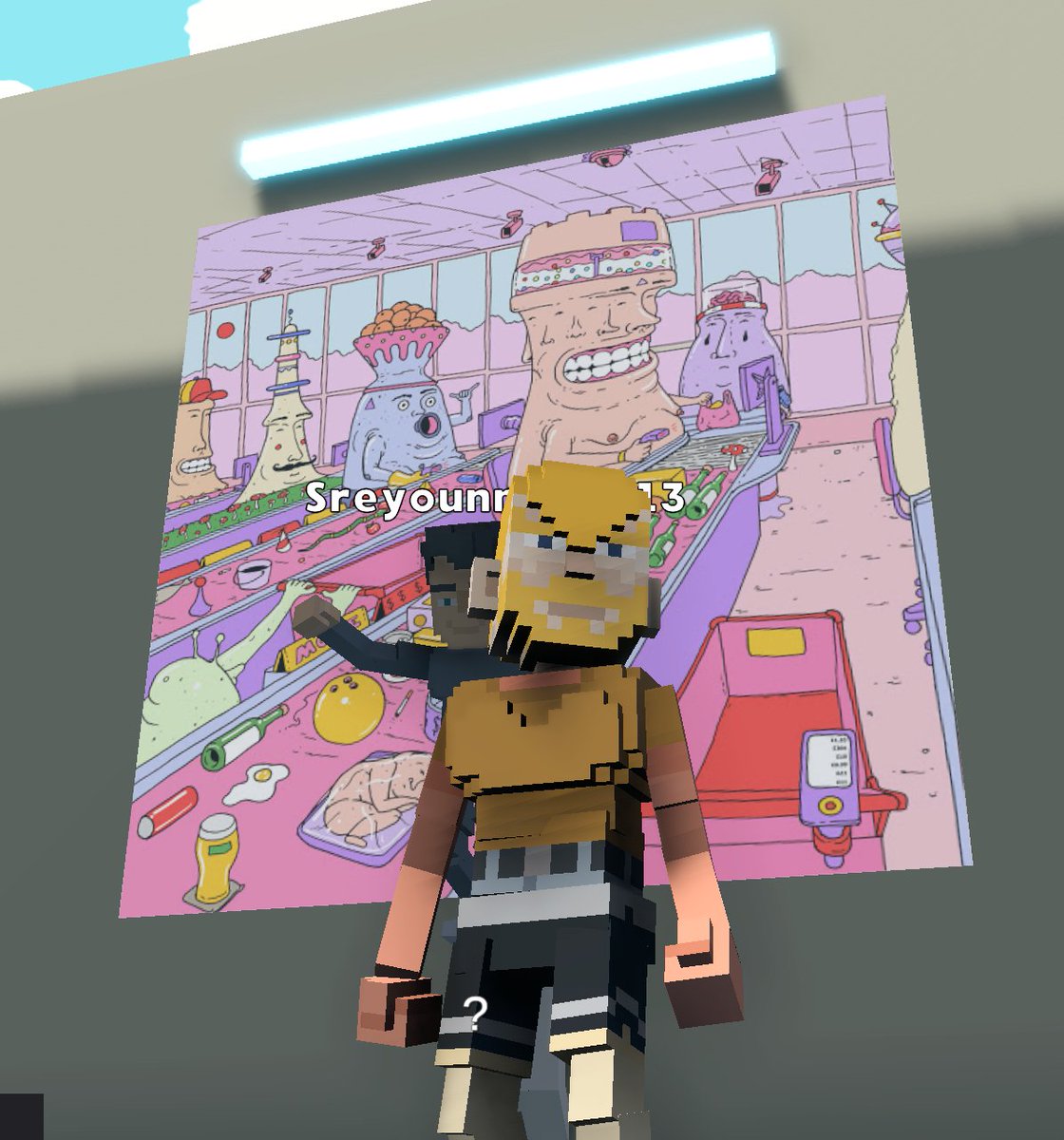 UokieH's tweet photo. @TheSandboxGame @SuperRare I just participated in the #TheSandbox weekly contest for a chance to win 200 mSAND! I found the art piece, check out my screenshot below!
👇 https://t.co/Fs1iADgNql