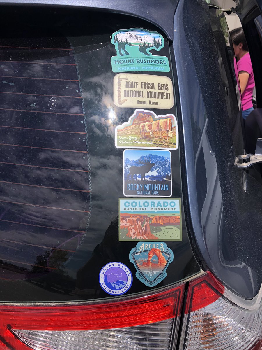 Family vacation 2022: 10 States and 12 National Parks/Monuments. Only 480 miles left to drive to get home tomorrow. #family #vacation #roadtrip #NationalPark #nationalmonument <a href="/NatlParkService/">National Park Service</a>