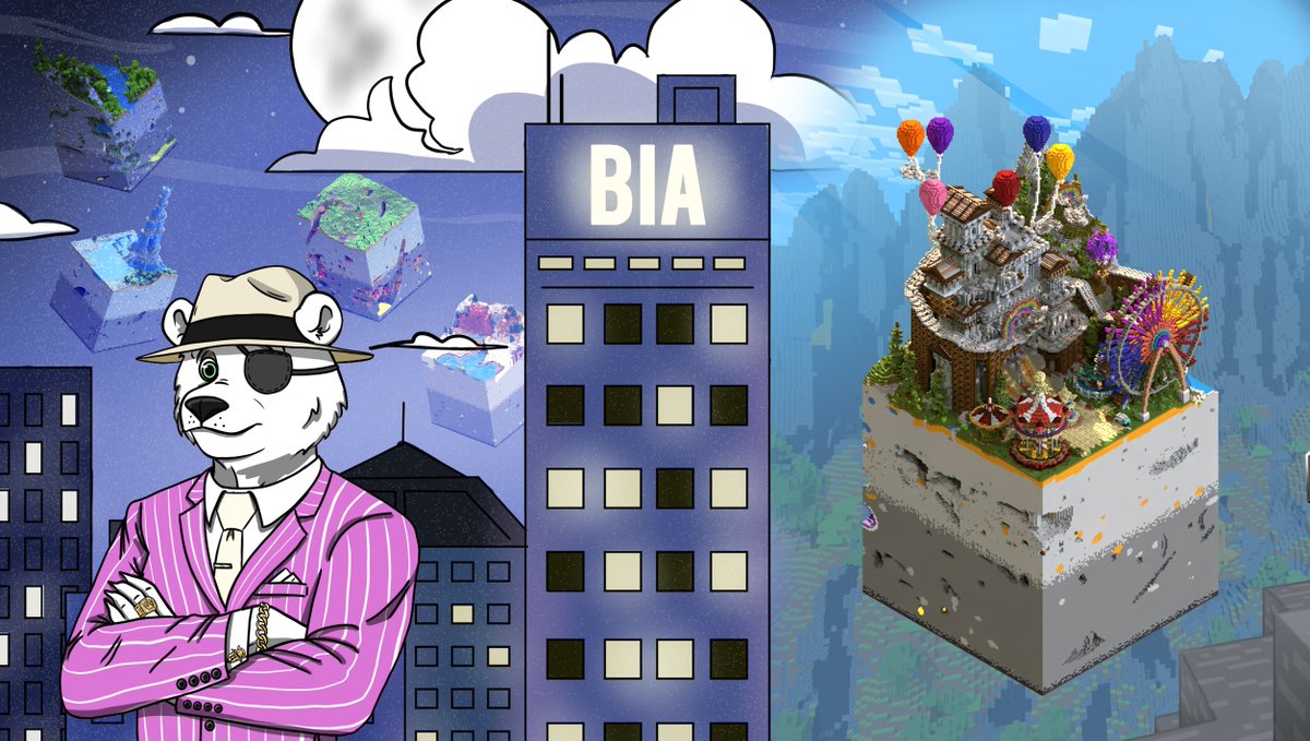 We are thrilled to announce a partnership with @nft_chunk 🎉Custom Built BIA City, P2E Economy, and Ingame missions!

To celebrate we are giving away:
🏆1x Chunk NFT (Valued at .15eth)👀
🏆3x BIA WL
🏆3x Chunk WL

☑️Like, Rt, Tag frenz - Ends in 48 hours❗️