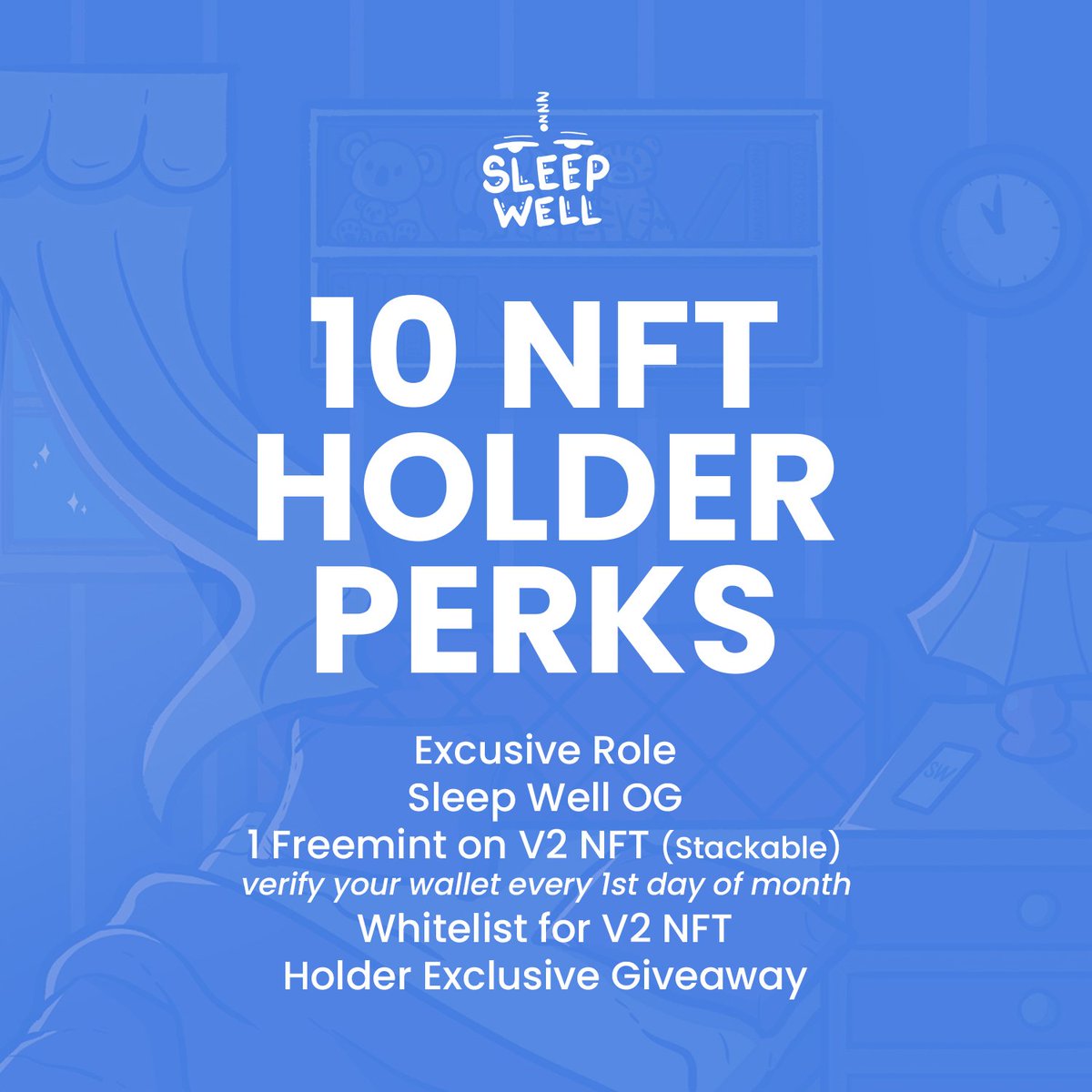 SleepWellNFT's tweet photo. Don't hesitate to stack up your Antukins as there are more perks incoming! 

Mint now: https://t.co/dFakYSbTia
Join here: https://t.co/YjbEVBkWy7
OS: https://t.co/rCVwhquqf7

#SleepWellNFT #nftart #NFTCollection https://t.co/gv6WcmjRe9