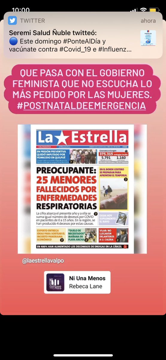 MariaCristinaGT's tweet photo. Para @begoyarza nuestrxs hijxs siguen siendo números. Declara q tanto el grupo <de 1 año y <de 4 son la mayoría q ha colapsado las camas pediatricas. Basta d invisibilizar a ls <de 3 años. El abandono d este grupo no inmunizado s brutal. 50 niñxs han fallecido, esto debe parar! https://t.co/sjtp92ZOqT