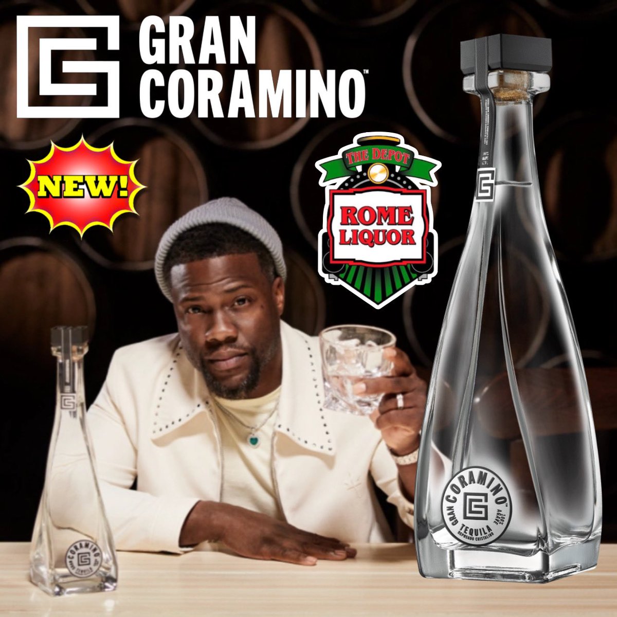 Introducing Gran Coramino Tequila and our exceptionally smooth Reposado Cristalino. Founded by Kevin Hart and 11th generation tequila maker Juan Domingo Beckmann, two tequila lovers and masters of their crafts who bonded over their shared passion for tequila.