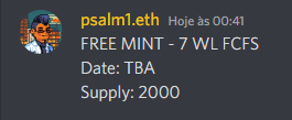 PsalmsClub's tweet photo. Run... for Discord https://t.co/yhOJFe8cZ3

#FreeMint #NFTs @nft https://t.co/v6k6SisnLH