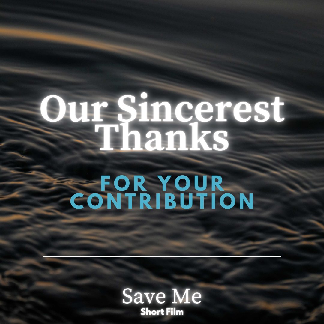 We get to say THANK YOU to this round of contributors to our Kickstarter: Giles, Amanda Jenkins, Stacey Carrick and Anne Mannion. Thank you so much!

kickstarter.com/projects/savem…