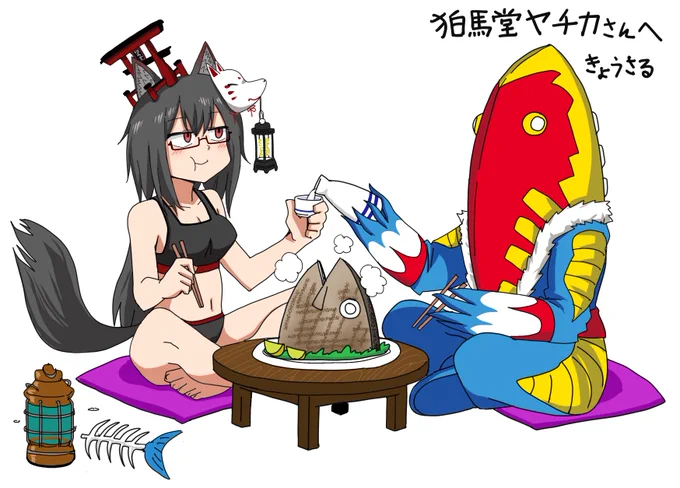 スケブ描きました～!ご依頼ありがとうございました