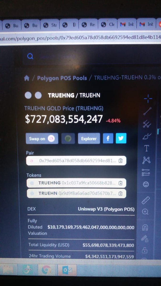 AnthonyHarlem1's tweet photo. TruehnGold is now worth over $800 Billion per coin. It's an asset. Imagine just holding 1 TruehnGold.

If you want to buy a few, message me. https://t.co/S0tVMekSMj